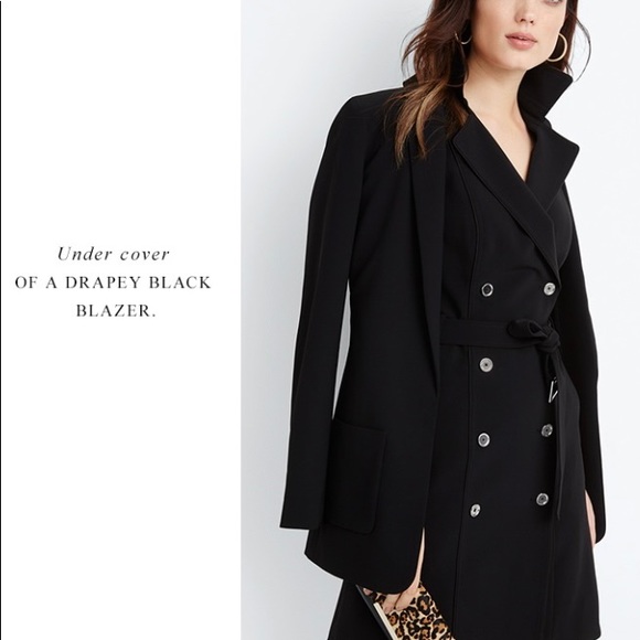 White House Black Market Trench Dress - 00 - Picture 2 of 8